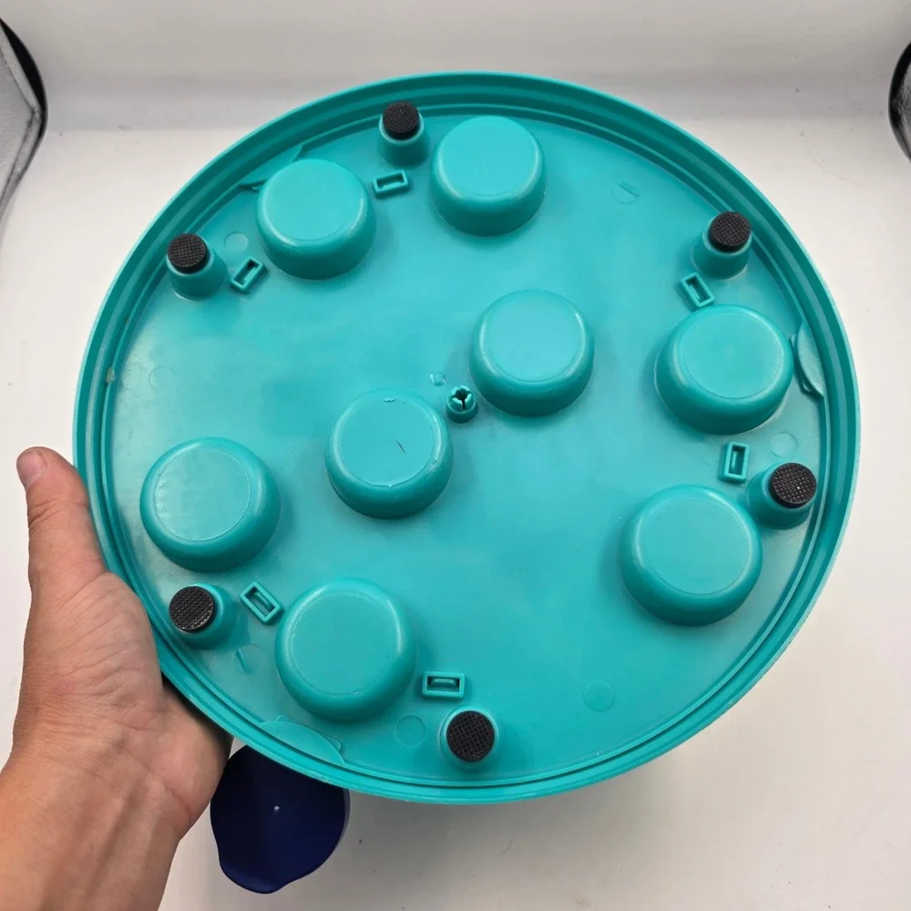 ZippyPaws‎ SmartyPaws Puzzler Teal Interactive Dog Toy Game Slow Feeder L3